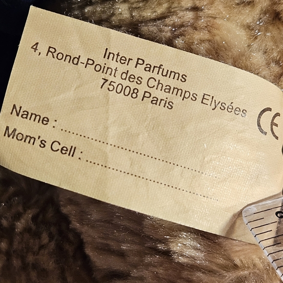 Burberry Fragrance Teddy Bear Plush Stuffed Animal Polo Shirt Logo 2010 Doll Toy - Picture 9 of 9